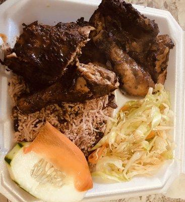 Jerk Chicken plate.