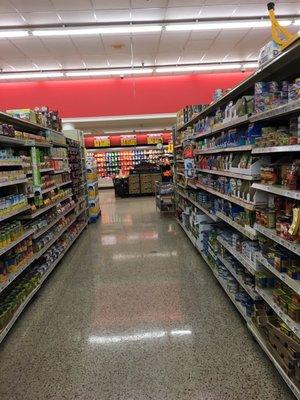 Down the can aisle