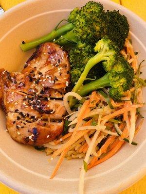 Ginger Chicken Teriyaki Bowl