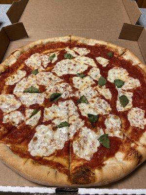 Margherita pizza