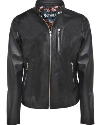 Schott Women leather Biker jacket