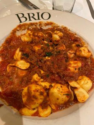 Ricotta pasta subbed with Bolognese