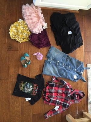 Moby wrap clothes and accessories- all for $70