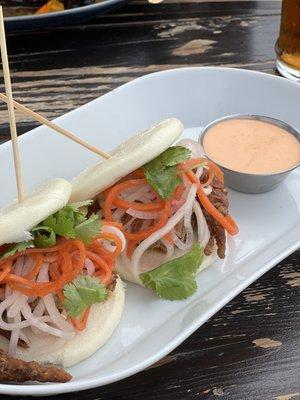 Soft shell crab bao