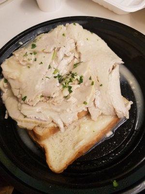 Hot Turkey sandwich delivered by uber