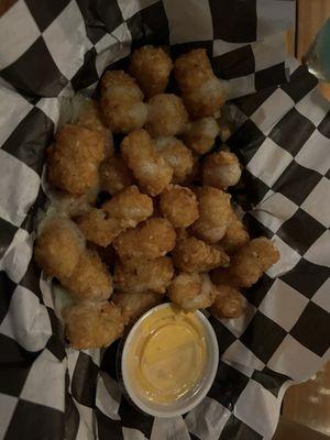 Garlic tater tots