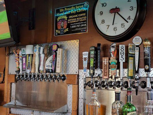 What's on tap