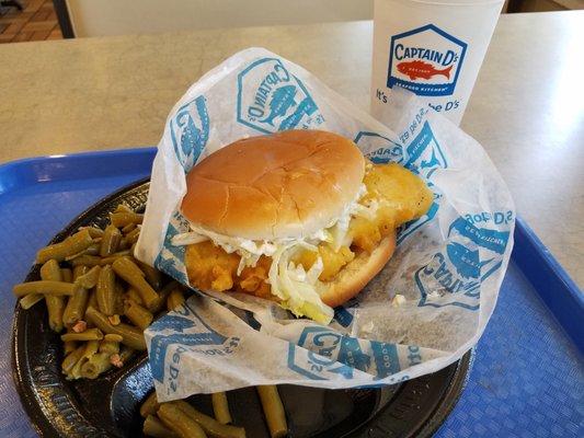 Big fish sandwich! The best in the business!