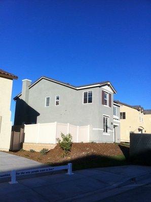 New construction home in Santa Clarita.