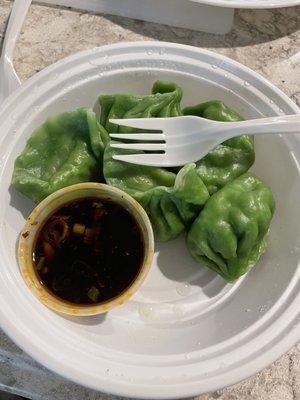 steamed vegetable dumplings