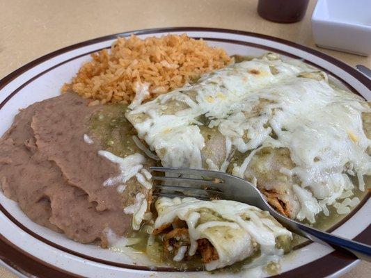 Enchiladas Suiza's ;).