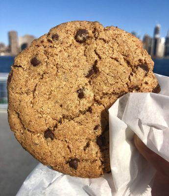 Gluten Free Chai Chocolate Chip Cookie on a Saturday Morning :)