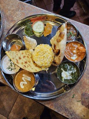 Veg thali