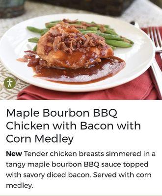 Maple Bourbon BBQ Chicken