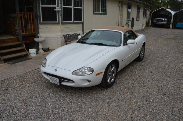 1998 Jaguar Xk8 that we have done some mechanical work on.