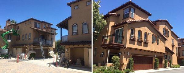 Tuff Kote Systems completed this residential painting project for the the Berkshire HOA in Ladera Ranch.