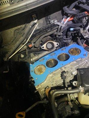 Head gasket replaced