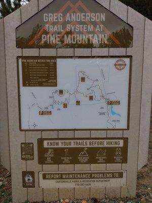 Pine Mountain via Main St Parking & Trailhead