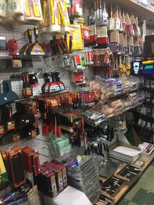 Paint Brushes, Rollers, and Sundries.