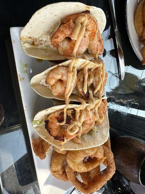 Shrimp tacos