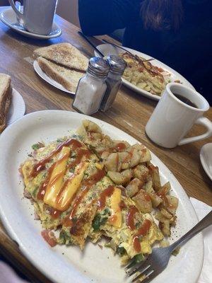 American omelette