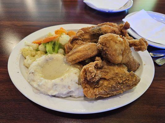 Fried Chicken Dinner