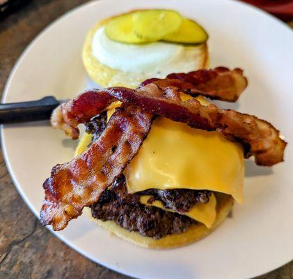 Double bacon cheeseburger