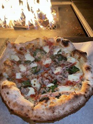 Fennel Sausage Pizza - $13 (so good!!)