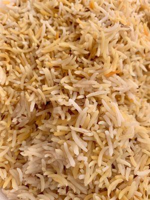 Shalimar Chawal-very fragrant basmati rice.