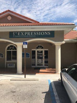 Expressions is just off McMullen Booth in a quite little office plaza.