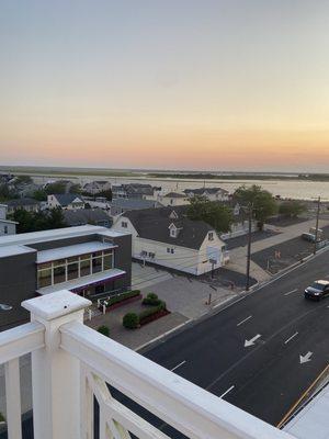 Rooftop view