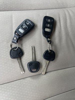 Kia Hyundai and other fobs