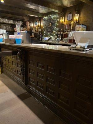 Walk up bar area