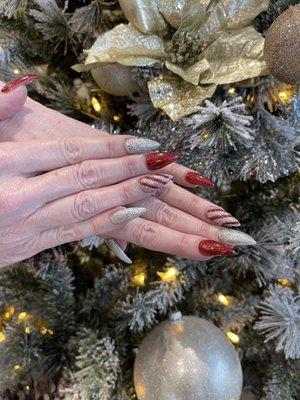 Xmas nails