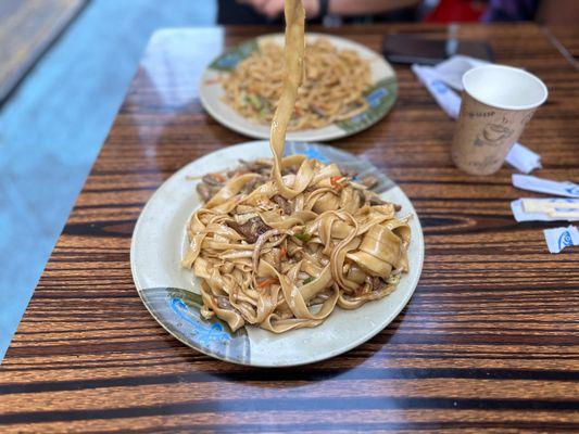 So good! The best noodles I've ever had. Beef stir fried wide noodles