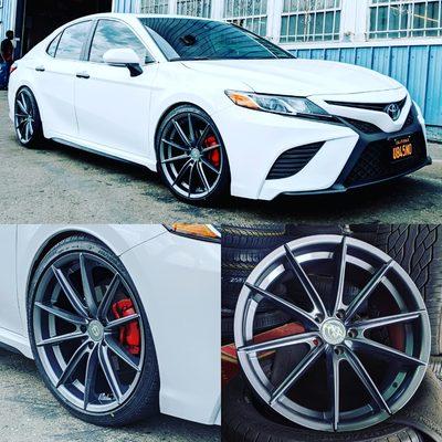 Camry XSE on 20 inch wheels