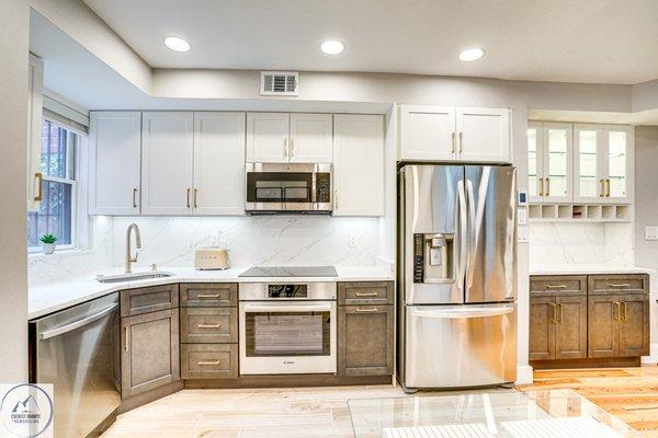 Full Kitchen Remodel featuring Vita Cabinetry