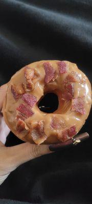 Maple bacon donut