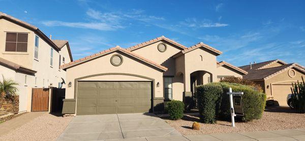 Jonny's house in Maricopa, AZ