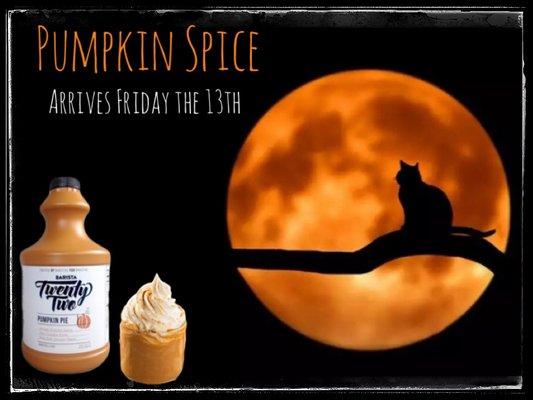 Who's ready for their Fall favorite Pumpkin Spice!