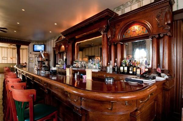 A beautiful old bar.