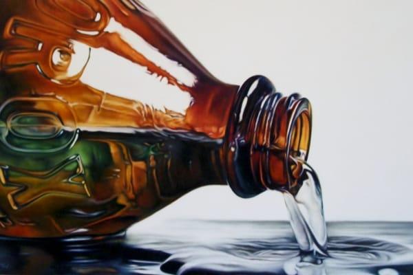 Todd Ford "Chlorox "  Oil on Canvas