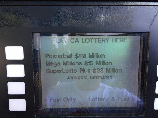 They push CA Lotto tix.