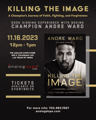 Andre Ward "Killing the Image" Book Signing