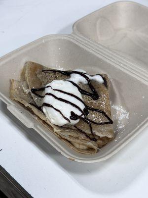 Chunky Monkey crepe