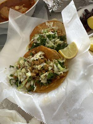 Tacos de pollo