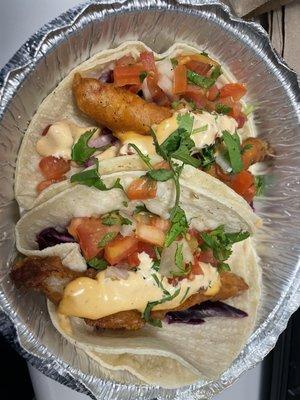 Fish Tacos (Two)