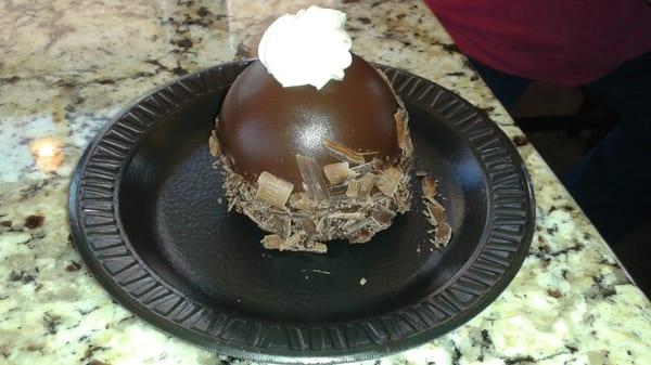 Chocolate Mousse Dome