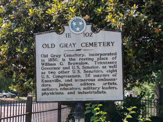 Old Gray Cemetery, Knoxville