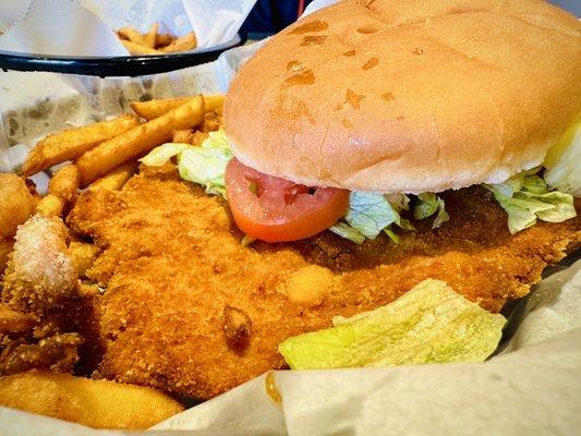 Pork Tenderloin Sandwich